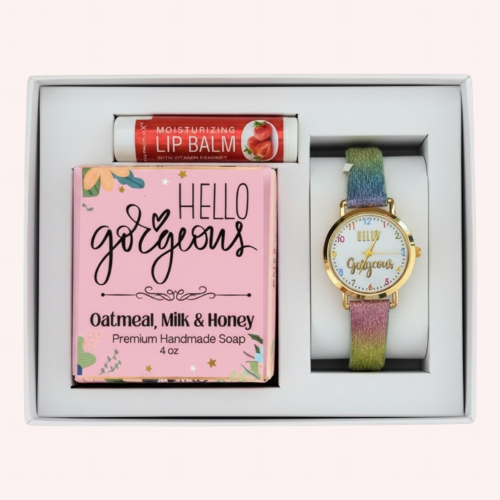 Hello Gorgeous My Beauty Gift Box Scented 3 Pcs Gift Box