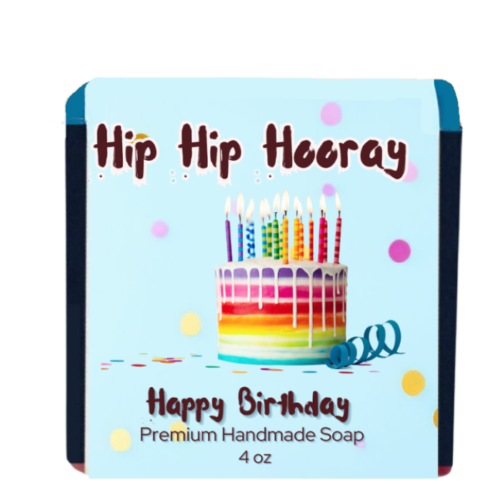 Birthday cake soap