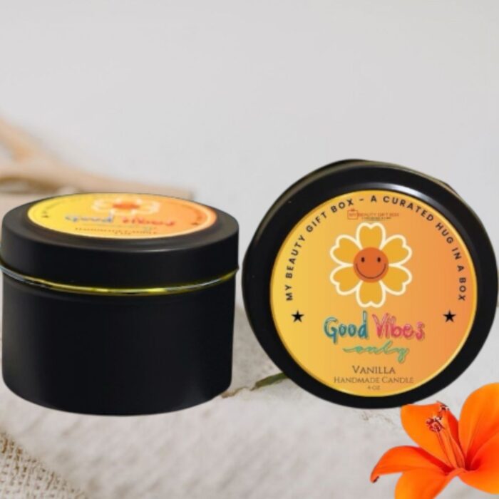 Good Vibes Only Vanilla Candle & Matches Set