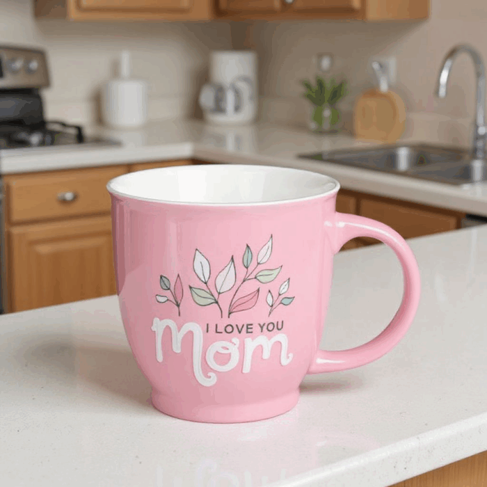 I Love You Mom Ceramic Mug