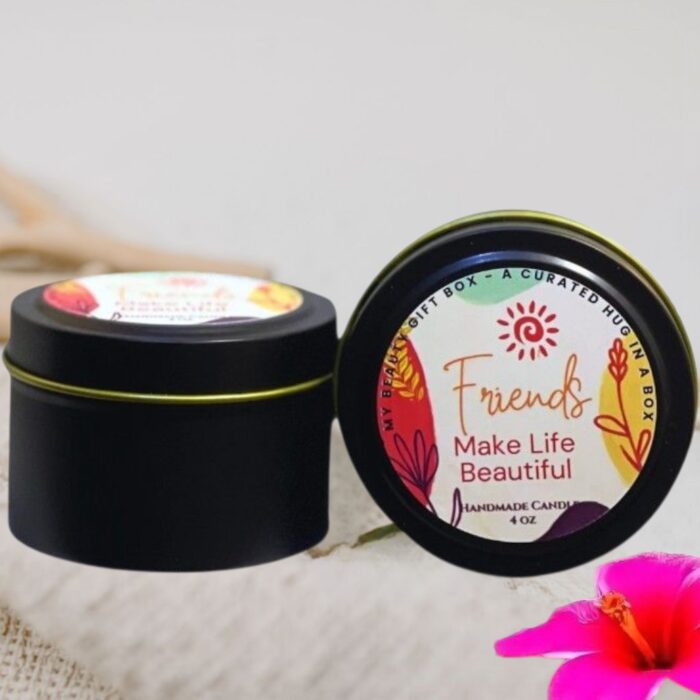 Friends Honeysuckle Candle & Matches Set