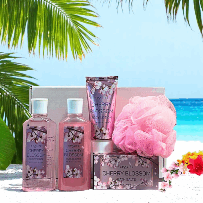 Cherry Blossom Spa Gift Box Perfect