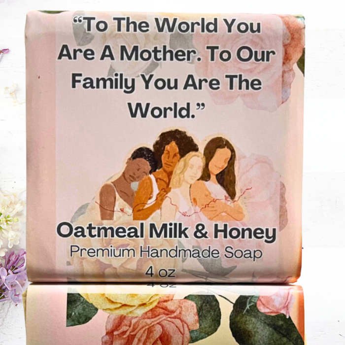 You Are The World Mom Handmade Soap