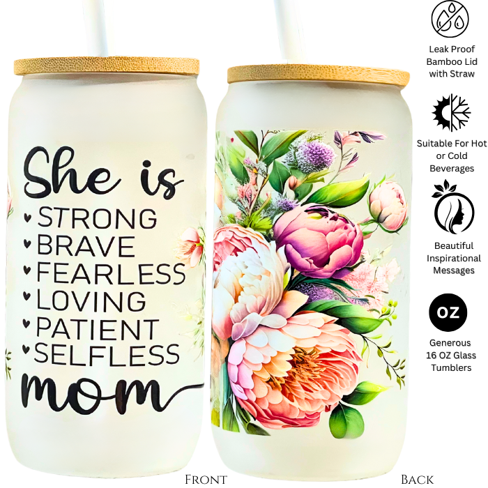 She Is Mom Tumbler