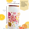 Self-Love Life Is Tough But So Are You Glass Tumbler 16 oz