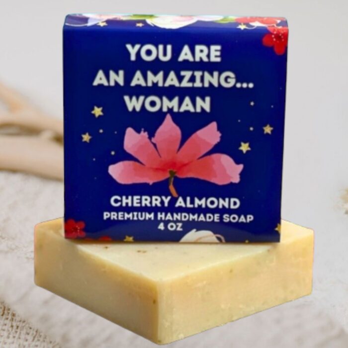 Amazing Woman Cherry Almond Scented Soap