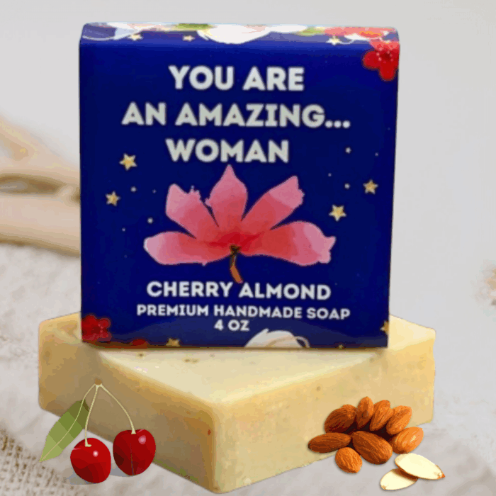 Amazing Woman Cherry Almond Scented Soap