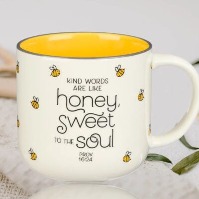 Honey Bee Inspirational Ceramic Coffee Mug