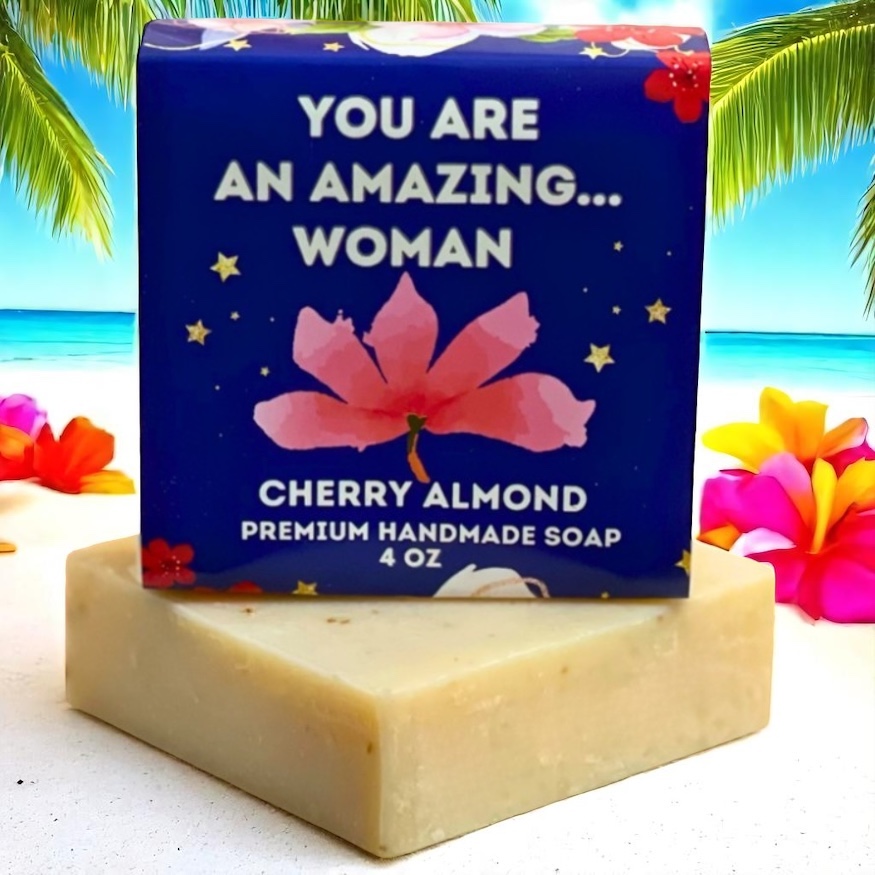 You are an amazing woman scented handmade soap 4 oz my beauty gift box