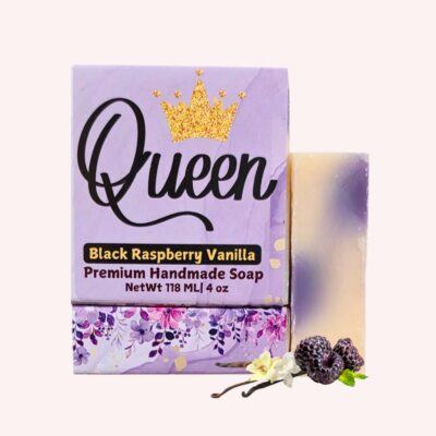 Queen Black Raspberry Vanilla Scented Soap