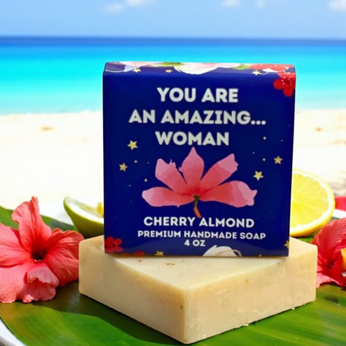 Amazing Woman Cherry Almond Scented Soap
