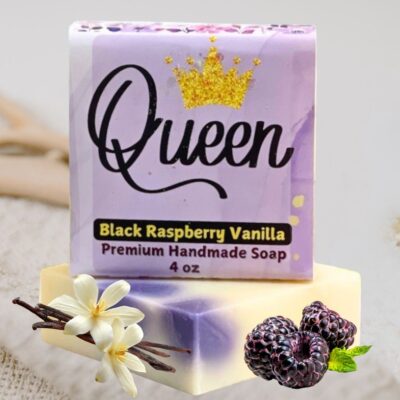 Queen Black Raspberry Vanilla Scented Soap