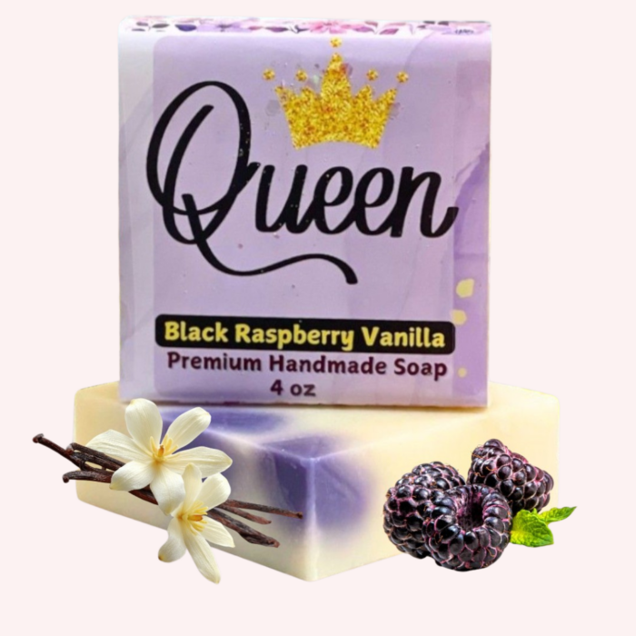 Queen Black Raspberry Vanilla Scented Soap