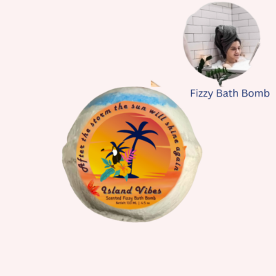 Island Vibes Scented Fizzy Bath Bomb