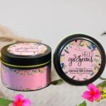 Hello Gorgeous Oatmeal, Milk, Honey Candle & Matches Set