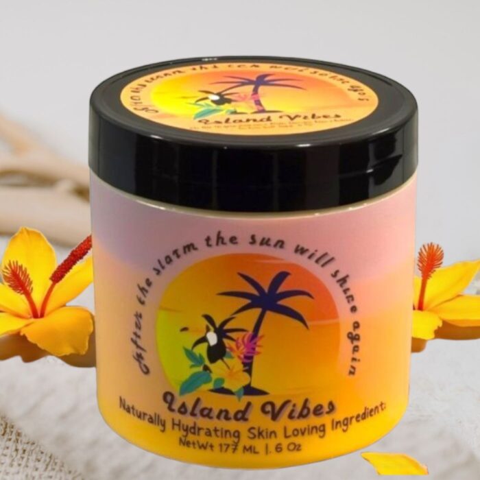 Island Vibes Tropical Caribbean Body Butter 6 oz