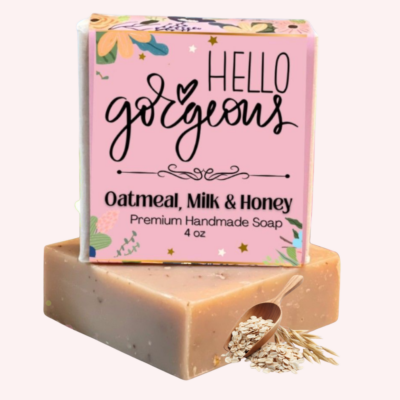 Hello Gorgeous Oatmeal Milk & Honey Scented Soap