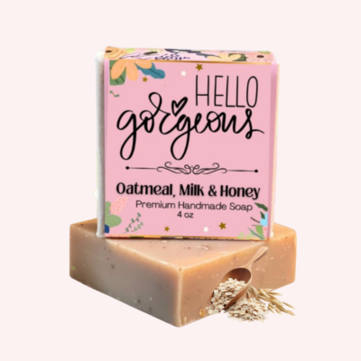 Hello Gorgeous Oatmeal Milk & Honey Scented Soap
