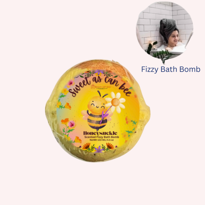 Honeysuckle Scented Fizzy Bath Bomb