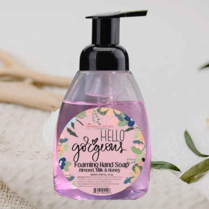 Almond, Milk & Honey My Beauty Gift Box Foam Hand Soap 8 oz