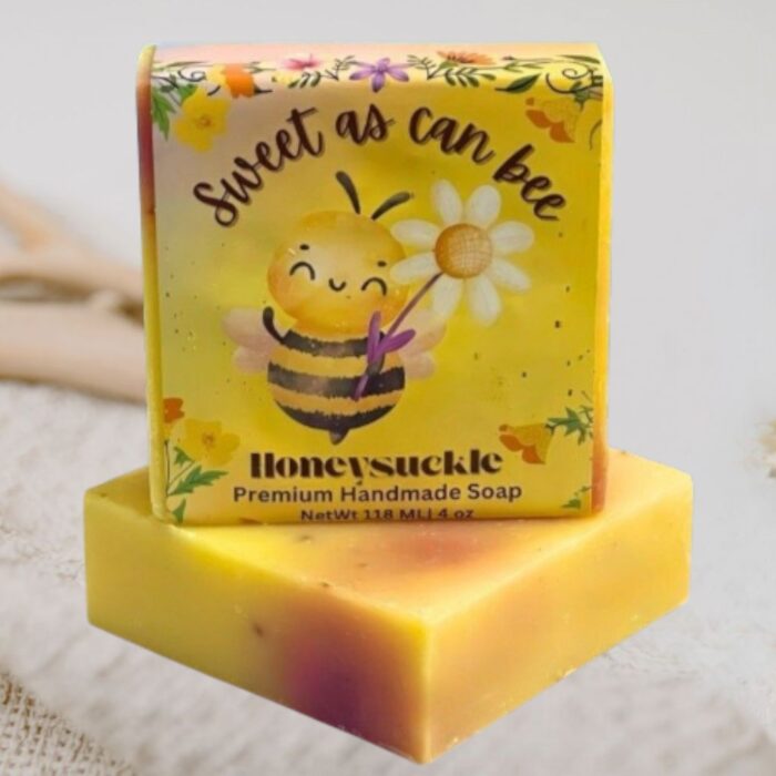 Sweet As Can Bee Honeysuckle Scented Soap