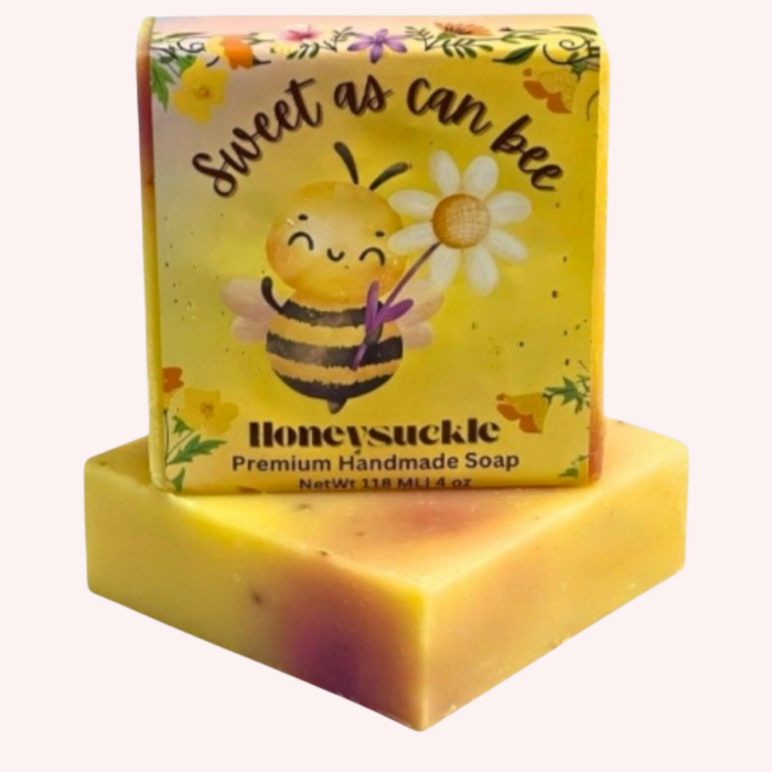 Sweet As Can Bee Honeysuckle Scented Soap