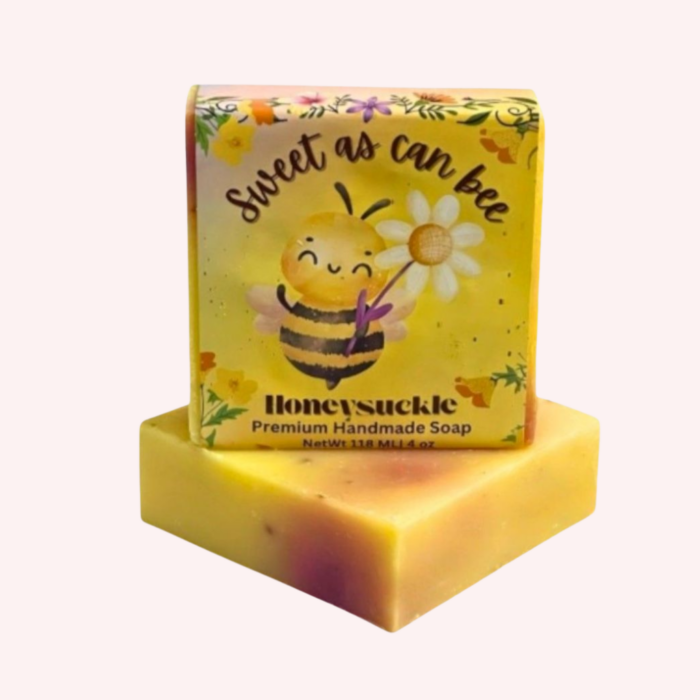 Sweet As Can Bee Honeysuckle Scented Soap