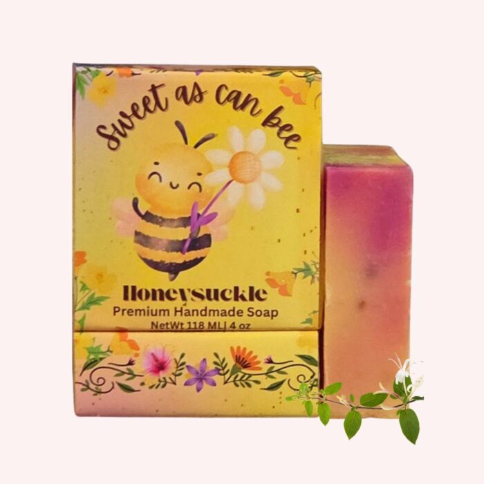 Sweet As Can Bee Honeysuckle Scented Soap