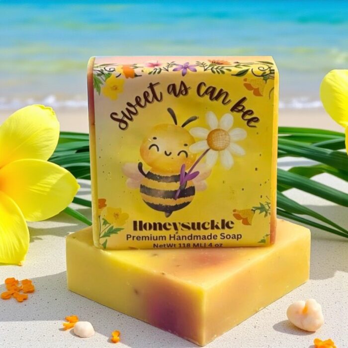 Sweet As Can Bee Honeysuckle Scented Soap