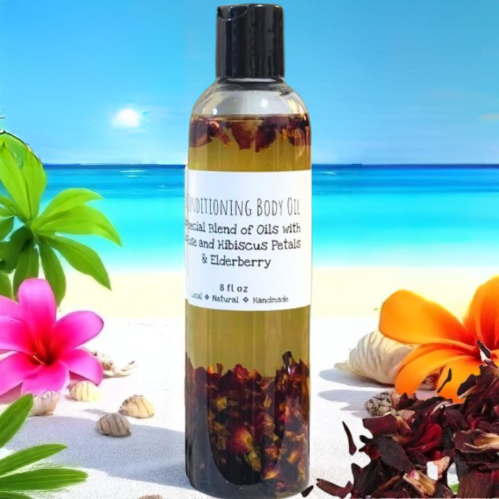 Rose & Hibiscus After Shower Hydrating Body Oil