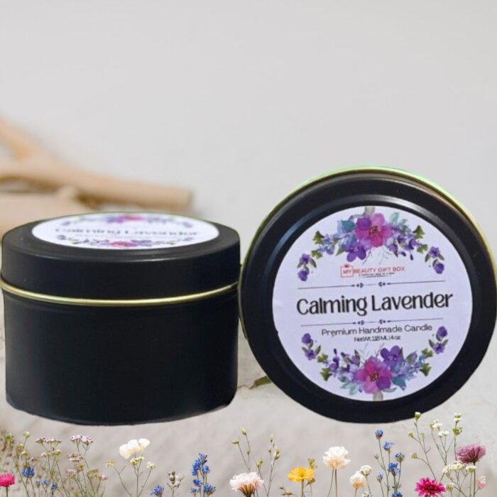 Calming Lavender Candle & Matches Set