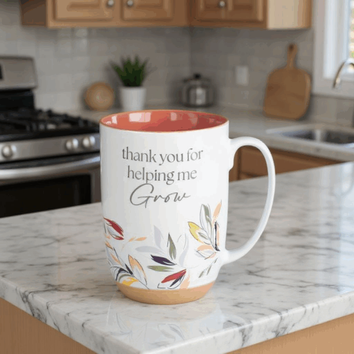 Thank You For Helping Me Grow Ceramic Mug