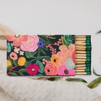 Garden Party Gifted Matches Box