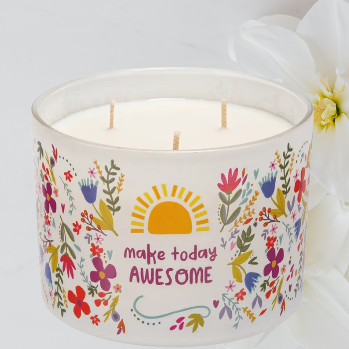 Make Today Awesome Vanilla Scented Candle