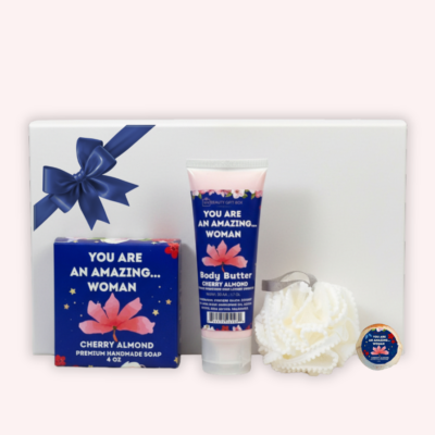 Amazing Woman Body Butter & Soap Spa 5 PCS Gift Set