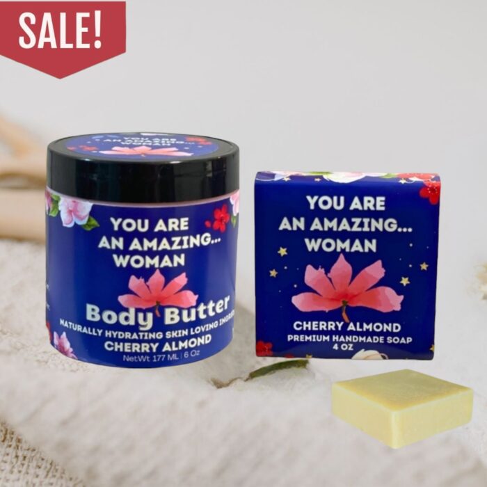 Amazing Woman Body Butter & Soap Spa Gift Set