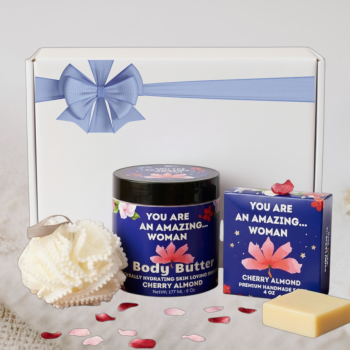 Amazing Woman Body Butter & Soap Spa Gift Set