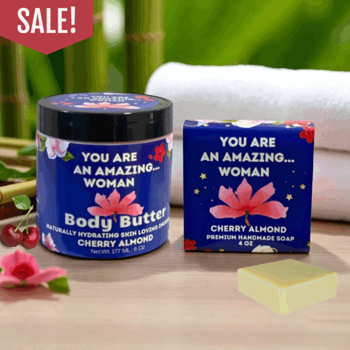 Amazing Woman Body Butter & Soap Gift Set