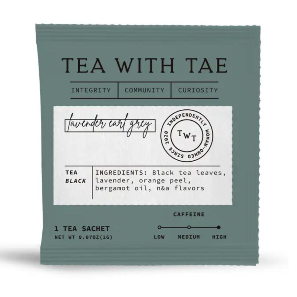 Lavender Earl Grey Black Tea - Individually Wrapped