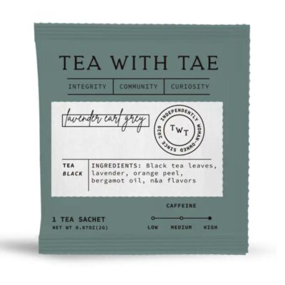Lavender Earl Grey Black Tea - Individually Wrapped