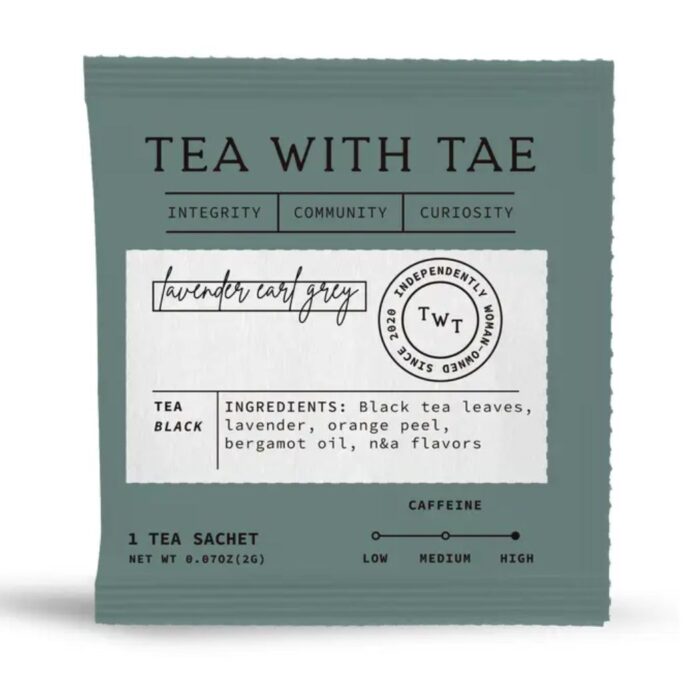 Lavender Earl Grey Black Tea - Individually Wrapped
