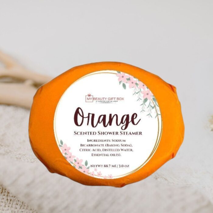 Orange Shower Steamer