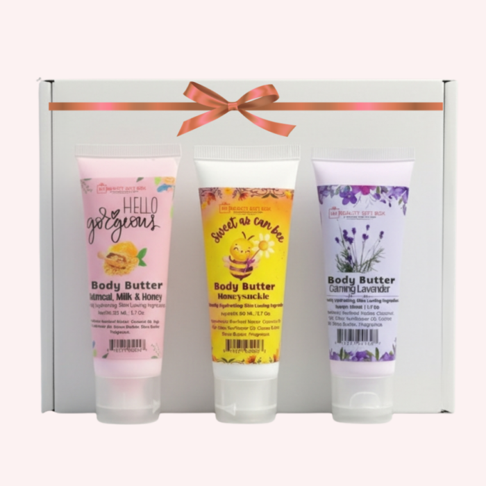 3 PCS Body Butter Spa Travel Gift Set